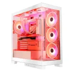 Modecom Volcano SPACE APEX ARGB MIDI MIDI Tower k&otilde;larid, valge