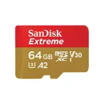 SanDisk Extreme 64 GB MicroSDXC UHS-I klass 10