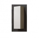 Cama kapp VIGO "90" t&auml;is 90/35/32 sonoma/valge l&auml;ikega