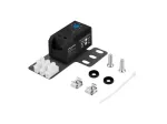 Closing thermostat 10A for cabinets with mounting bracket and electric cube