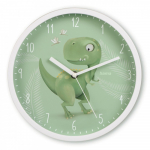 children's wall clock dino