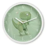Dino wall clock for children, 25 cm