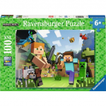 Puzzle XXL 100 pieces Minecraft