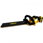 Stanley cordless hedge trimmer (STCHT8255M1-QW), 18 volts (black/yellow, Li-ion battery 4.0 Ah)