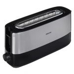 Philips Viva Collection HD2692/90 toaster 1 slice(s) 1030 W Black, Metallic