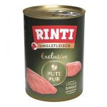 RINTI Singlefleisch Exclusive kalkunilihaga m&auml;rg koeratoit 400g