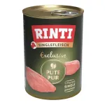 RINTI Singlefleisch Exclusive kalkunilihaga m&auml;rg koeratoit 400g