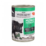 WIEJSKA ZAGRODA Monoproteiin Metssiga - m&auml;rg koeratoit - 400g