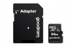 Goodram M1AA-0640R12 m&auml;lukaart 64 GB MicroSDXC klass 10 UHS-I