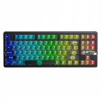 AULA Gasket F87 Pro V2 Black Mist Transparent Leobog X3 RGB Keyboard