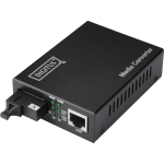 Digitus Bidirectional Gigabit Media Converter, RJ45 / SC (black)