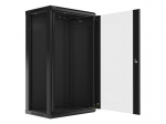 Lanberg WF01-6422-10B rack-kapp 22U seinale kinnitatav riiul must