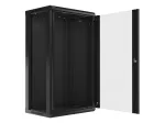 Lanberg WF01-6422-10B rack-kapp 22U seinale kinnitatav riiul must
