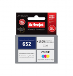 Activejet AH-652CR tint (HP 652 F6V24AE asendustint; Premium; 21 ml; v&auml;rviline)