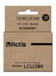 Actis KB-123Bk tint (asendus Brother LC123BK/LC121BK tindile; standardne; 15 ml; must)
