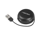 Hub USB 4 port Bumblebee USB 2.0 black