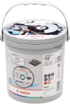 Bosch Powertools cutting disc for stainless steel and metal, ? 125 mm, 100 pieces in a bucket (bore 22.23 mm, A 60 T BF)