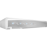 Lindy 4 Port KVM Switch (white, DisplayPort 1.2, USB 2.0 & Audio)