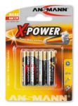 Ansmann Micro X-Power 4xAAA Blister