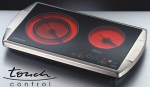Rommelsbacher double hotplate CT 3403 / TC&nbsp;(stainless steel / black)