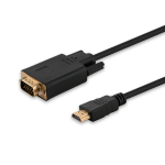Savio CL-103 videokaabli adapter 1,8 m HDMI Type A (standardne) VGA (D-Sub) must