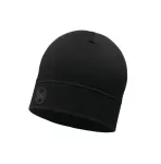 BUFF MERINO LIGHTWEIGHT BEANIE SOLID BLACK &uuml;hesuuruses nokam&uuml;ts Standard
