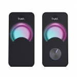 Trust Arys - RGB LED-valgustusega 2.0 k&otilde;larikomplekt (must)