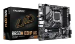 GIGABYTE B650M D3HP AX emaplaat - AMD Ryzen 9000 seeria protsessorid, 5+2+2 faasiline VRM, kuni 8000MHz DDR5 (OC), 2xPCIe 4.0 M.2, WIFI 6E, 2.5GbE LAN, USB 3.2 Gen 1