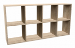 Topeshop MALAX 2X4 SONOMA elutoa raamaturiiul