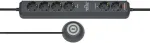 Brennenstuhl Eco-Line Comfort black S 6x plug