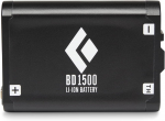 Black Diamond BD 1500 Battery & Charger, Set (black, charger with battery)