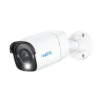 Reolink P330 - 4K 8MP UHD v&auml;listingimustes kasutatav PoE turvakaamera 256 GB mahutavusega, nutikate m&auml;rguannete, helisalvestuse ja &ouml;ise n&auml;gemisega