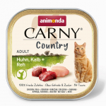 ANIMONDA Carny Country kana-, vasika- ja hirveliha - m&auml;rg kassitoit - 100 g