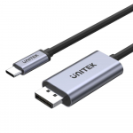 UNITEK V1409A kaabel USB-C DisplayPort must, hall