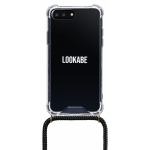 Lookabe Necklace iPhone 7/8+ gold black loo002