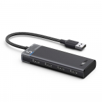 HUB USB-C CM653 1XUSB-C 4XUSB-A - grey
