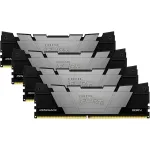 Kingston FURY DDR4 - 64GB - 3600 - CL - 16 (4x 16 GB) quad kit, RAM (black, KF436C16RB12K4/64, Renegade, INTEL XMP)