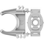Bosch Powertools PRO EPC-20 pipe clip, 100 pieces (light gray, for pipes ? 20mm)