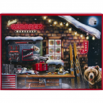 GEDORE red Advent Calendar 2025, tool set black/red, 51 pieces, 1/4"