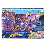 SPIDER-MAN m&auml;ngukomplekt Bend and Flex Space Mission Jet