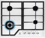 Electrolux EGS6436WW valge sisseehitatud gaasipliit 4 tsooni