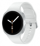 Samsung Galaxy Watch 8 3.3 cm (1.3") AMOLED 40 mm Digital 438 x 438 pixels Touchscreen 4G Silver Wi-Fi GPS (satellite)