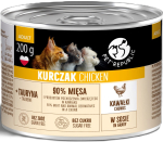 PETREPUBLIC Adult St&uuml;cke mit Huhn in Sauce box &ndash; Nassfutter f&uuml;r Katze &ndash; 200g