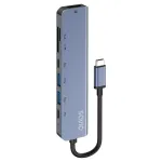 Savio AK-82 liidesejaotur USB Type-C 5000 Mbit/s must