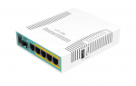 Mikrotik hEX PoE juhtmega ruuter valge