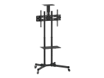 TECHLY Floor Trolley with Shelf LCD/LED