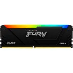 Kingston FURY DDR4 - 32GB - 3200 - CL - 16, Sinlge RAM (black, KF432C16BB2A/32, Beast RGB, INTEL XMP)