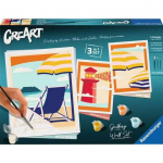 Ravensburger CreArt Gallery Wall Set - At the Beach, Painting