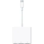 Apple USB Multiport Adapter, USB-C > USB-A + USB-C + HDMI socket (white)