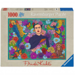 Ravensburger Puzzle - Frida Kahlo's Paradise: Parrots, Monkeys 1000 pieces